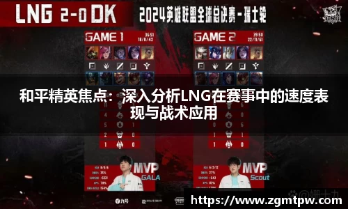 和平精英焦点:深入分析LNG在赛事中的速度表现与战术应用